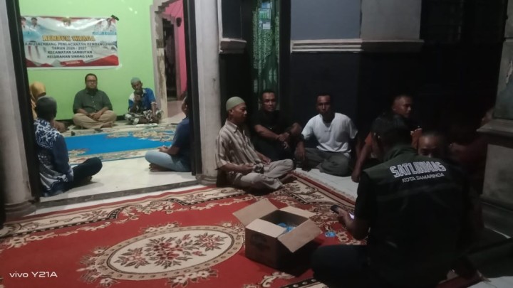 Kegiatan Rembug Warga RT.8 dan RT.9 Kelurahan Sindang Sari. Th anggaran 2026/2027.