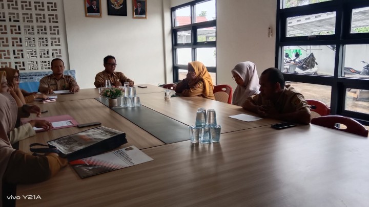 Rapat koordinasi internal Tentang Pemilihan RT Sindang Sari.
