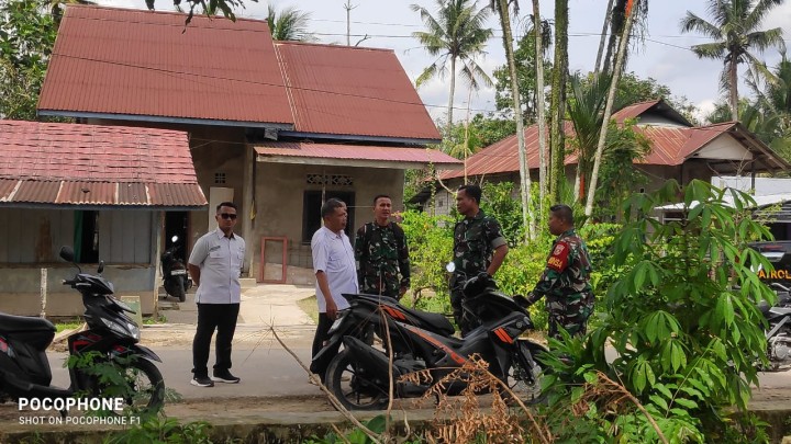 Peninjauan lahan untuk pembangunan koperasi merah putih di jalan masaji