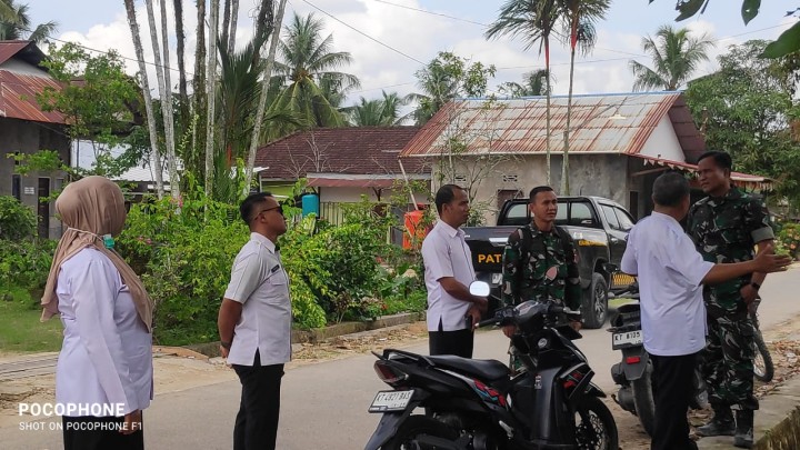 Peninjauan lahan untuk pembangunan koperasi merah putih di jalan masaji