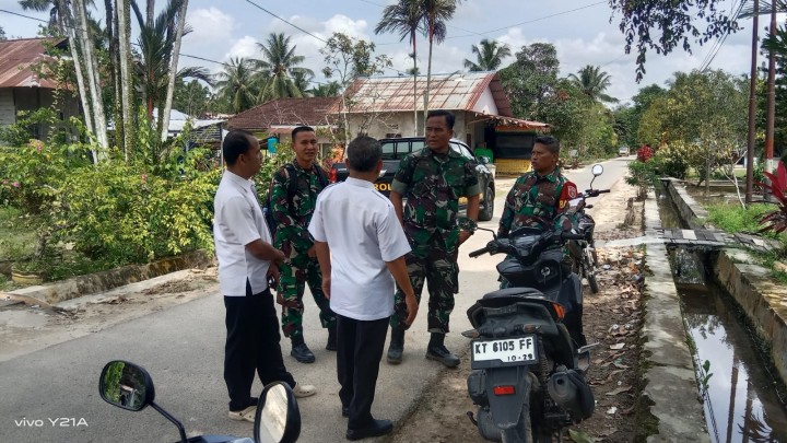 Peninjauan lahan untuk pembangunan koperasi merah putih di jalan masaji