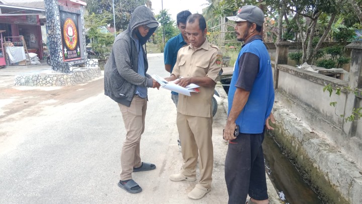 Monitoring ke RT.1 Bidang sapras bersama Tim pendamping Kelurahan dan di lanjutkan pengukuran jalan di wilayah RT. 3 Gang Sukarti. RT.4 perbaikan Drainase , dan RT.5 .Yang akan di rencanakan semenisasi oleh Probebaya Tahun 2026/2027.