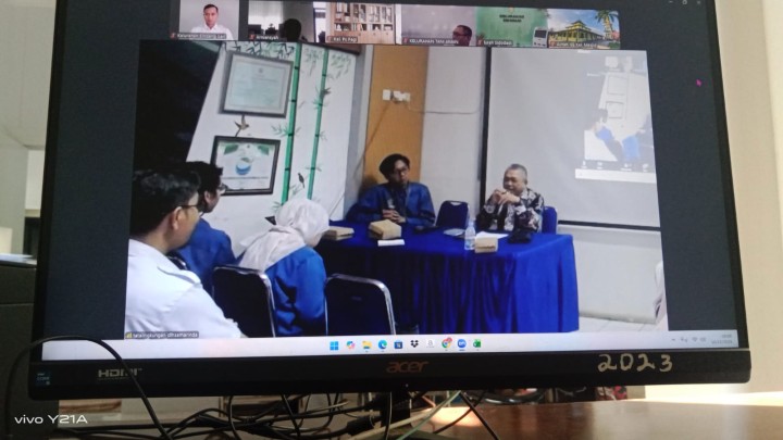 Undangan Publikasi Kajian Pemanfaatan dan Pemanenan Air Hujan. (Via Zoom meeting) . Pelaksana DLH samarinda.