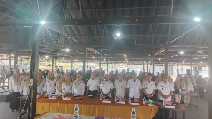 Pertemuan Mini Lokar Karya Lintas Sektor Bidang Kesehatan di Wilayah Kecamatan Sambutan.