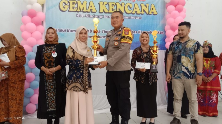 Syukuran Kampung KB GEMA KENCANA Kelurahan Sindang Sari.