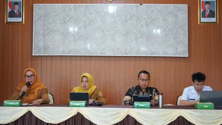 Rapat Pelaksanaan Makan Bergizi Gratis (MBG) bagi sasaran 3B.