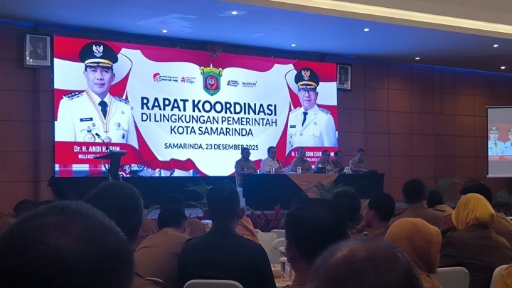 Rapat Koordinasi di Lingkungan Pemerintah Kota Samarinda