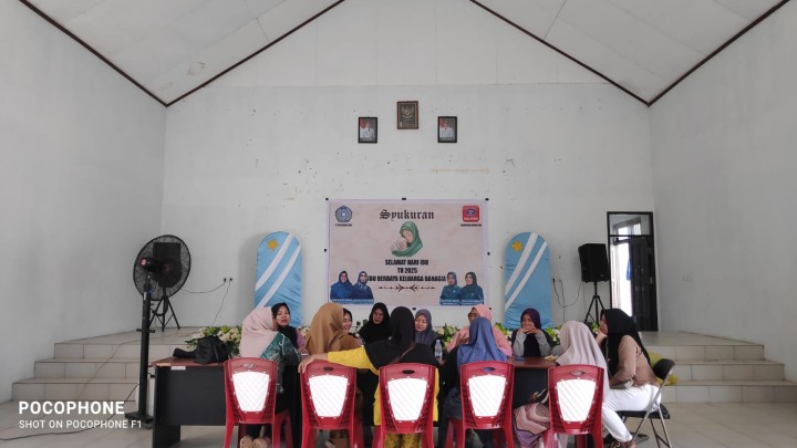 Gladi kotor persiapan SYUKURAN HARI IBU.