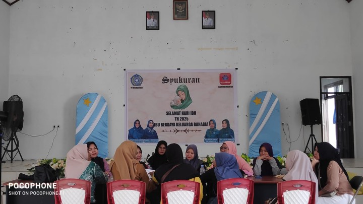 Gladi kotor persiapan SYUKURAN HARI IBU.
