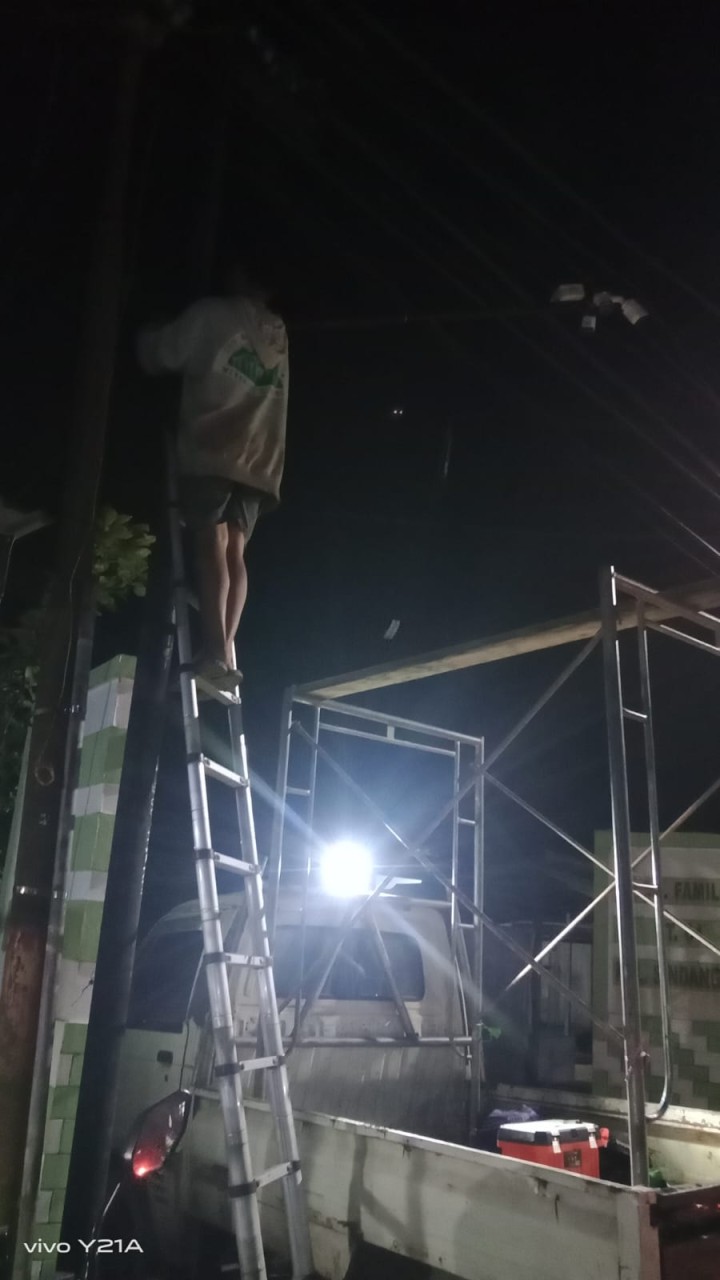 Monitoring Gereja Alfa Omega Sindang Sari untuk saat ini tidak ada kegiatan aktivitas Gereja.