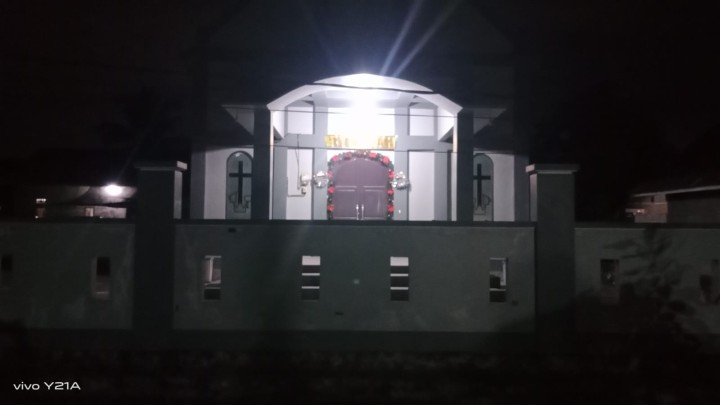Monitoring Gereja Alfa Omega Sindang Sari untuk saat ini tidak ada kegiatan aktivitas Gereja.