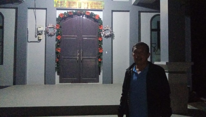 Monitoring Gereja Alfa Omega Sindang Sari untuk saat ini tidak ada kegiatan aktivitas Gereja.