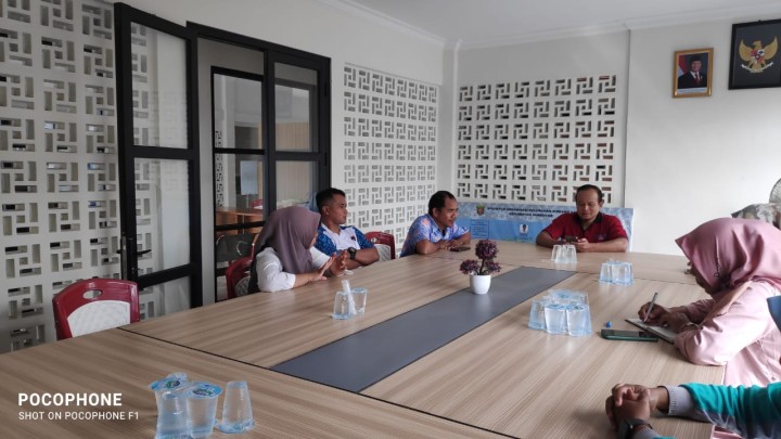 Rapat Internal Kegiatan Pengukuhan Ketua RT di Kelurahan Sindang Sari