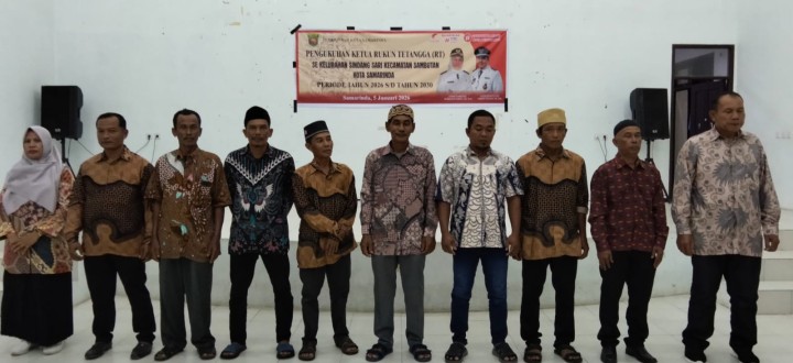 Pengukuhan Ketua RT terpilih dan Apresiasi serta pemberian penghargaan terhadap RT  dan pengurus PKK kelurahan Sindang sari yg purna tugas oleh camat sambutan, jajaran kelurahan,Bhabinkantibmas,Babinsa,ketua dan pengurus LPM,TPPKK ,Tokoh agama,tokoh masyarakat,para kader dan perwakilan warga masyarakat.