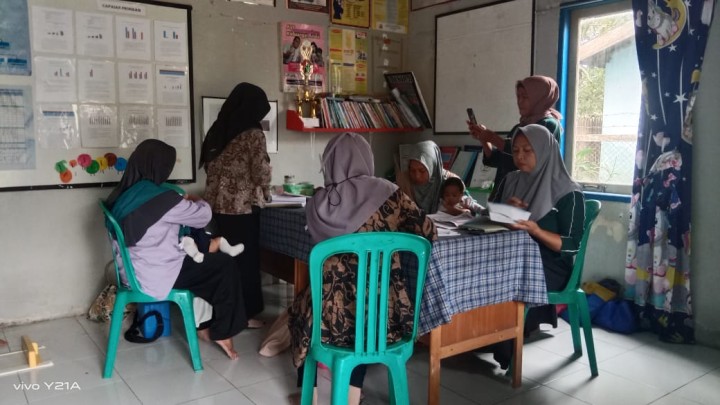 Posyandu Balita Kutilang II Kelurahan Sindang Sari.