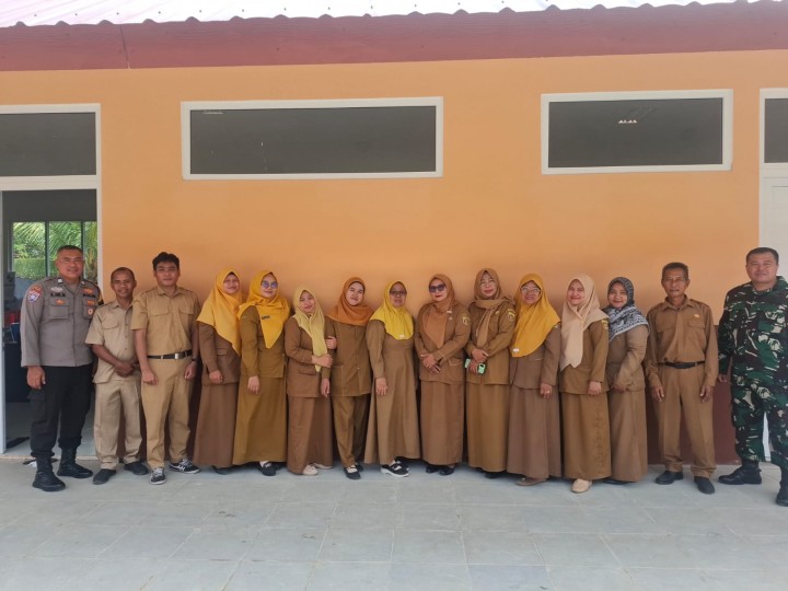 Monitoring dan silahturahmi ke Sekolah SD Negeri 013 Sindang Sari