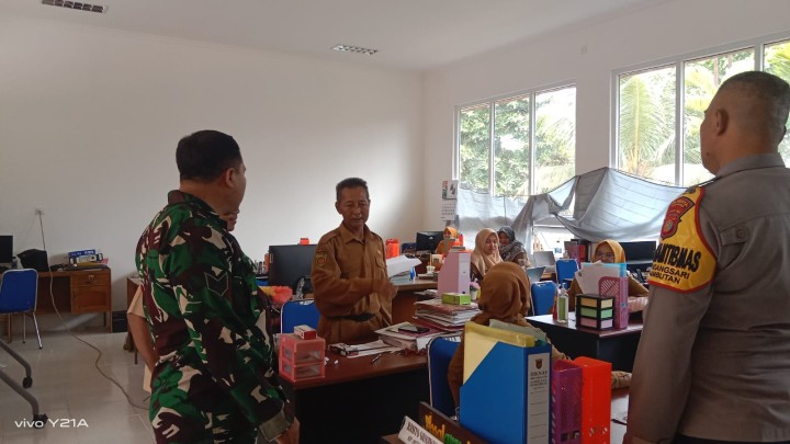 Monitoring dan silahturahmi ke Sekolah SD Negeri 013 Sindang Sari
