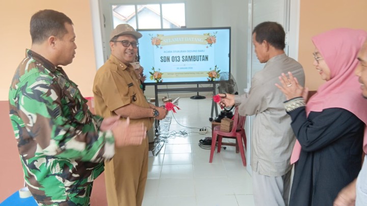 Syukuran dan Peresmian Gedung Baru SD Negeri 013 Sindang Sari,