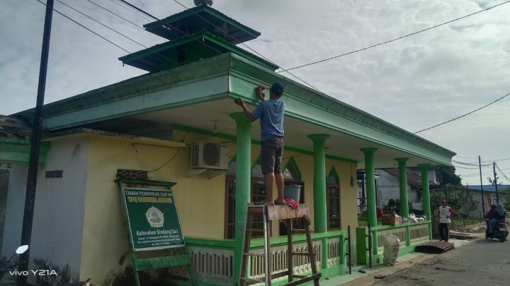 Kegiatan Gotong Royong bulanan di lingkungan masing-masing RT