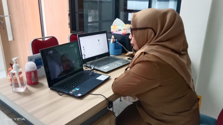 Sosialisasi Verifikasi Sistem E-logbook. Via Daring (Zoom meeting)