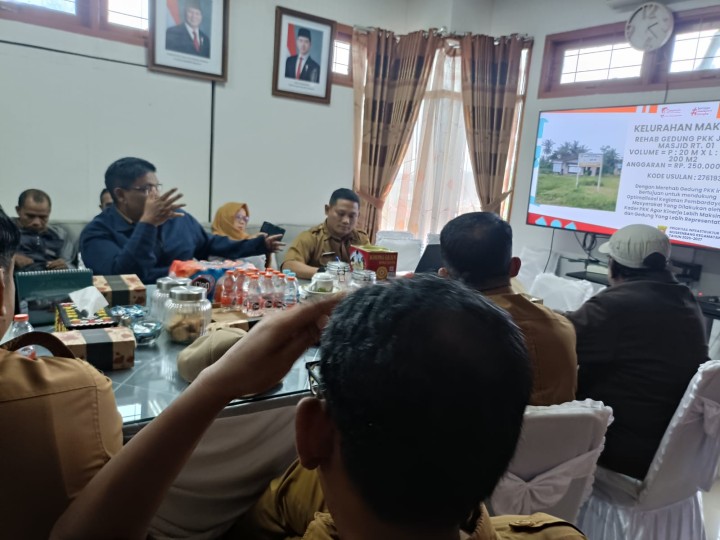 Rapat Koodinasi Pra Musrenbang Kecamatan Sambutan (Penentuan Proyek Prioritas Kecamatan)