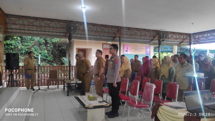 Menghadiri acara Musrembang Tahun 2027 di Kecamatan Sambutan.