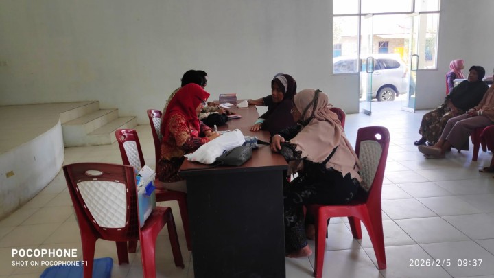 Kegiatan POSYANDU LANSIA GEMA LANTANG oleh Pkm Makroman.