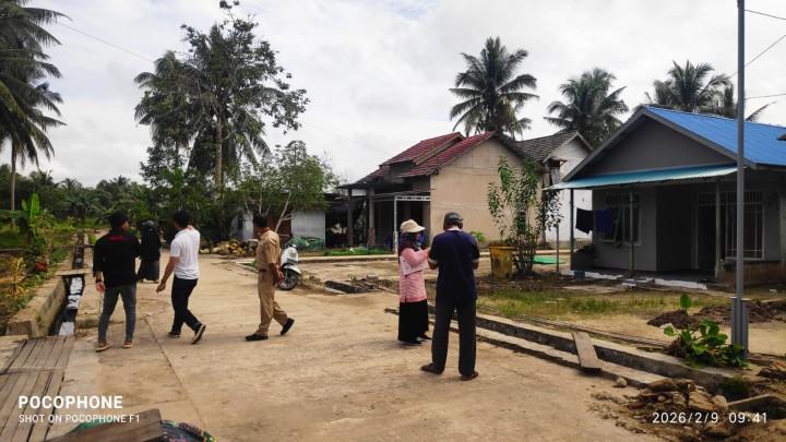 Pemeriksaan Lapangan oleh Tim Audit oleh Inspektorat (Probebaya) di  wilayah lingkungan RT dibidang Sapras dan Pemberdayaan