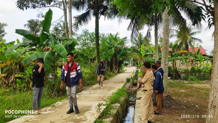 Pemeriksaan Lapangan oleh Tim Audit oleh Inspektorat (Probebaya) di  wilayah lingkungan RT dibidang Sapras dan Pemberdayaan