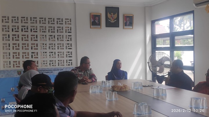 Pemberitahuan fasilitasi tentang Administarsi Kependudukan bersama Desa Sungai Mariam,Kecamatan Anggana (Kukar).