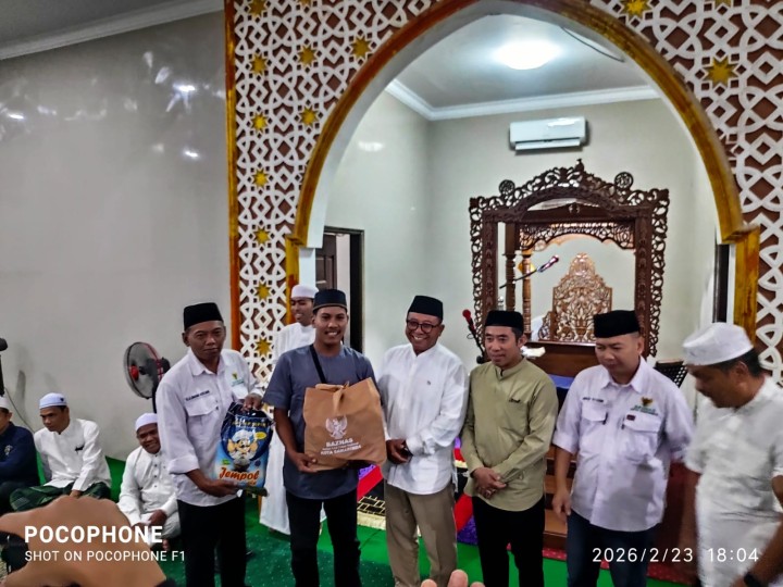 Safari Ramadhan dan Buka Puasa bersama serta Pembagian Sembako ke warga distabilitas.