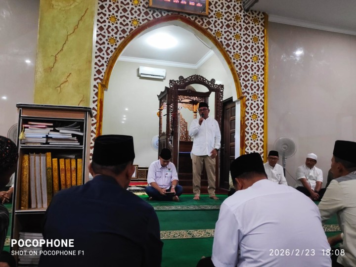 Safari Ramadhan dan Buka Puasa bersama serta Pembagian Sembako ke warga distabilitas.