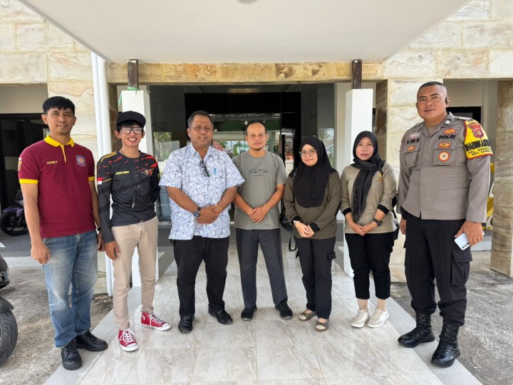 Monitoring Satpol PP K Kecamatan Sambutan ke Kelurahan Sindang Sari