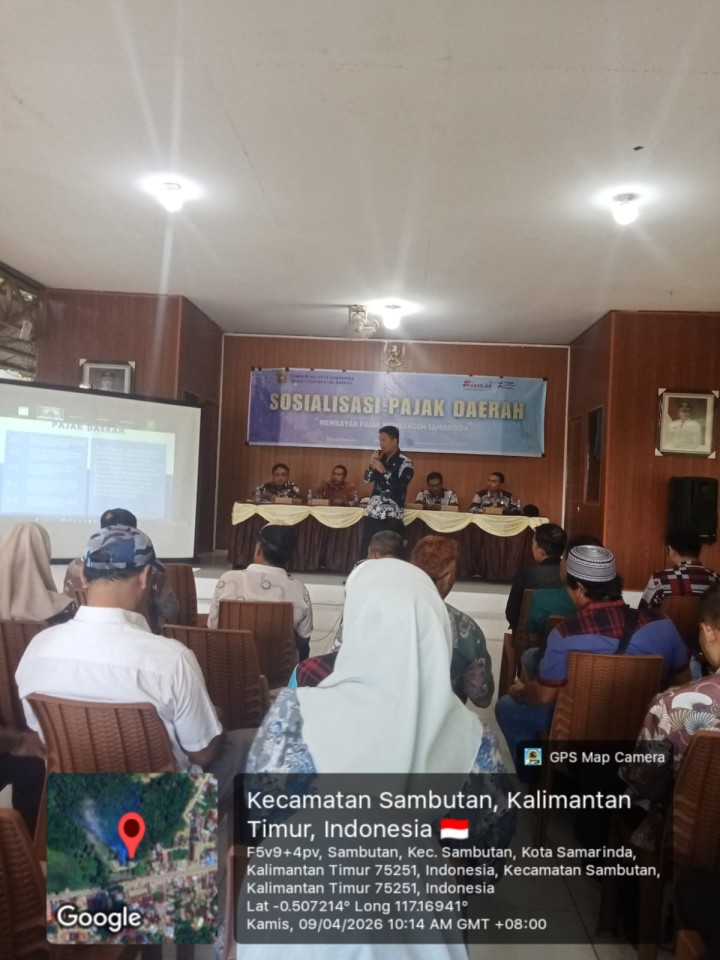 Sosialisasi Pajak Daerah di Hadiri Kasi Pemerintahan.