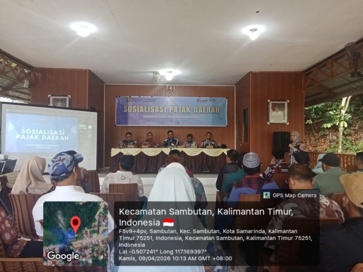 Sosialisasi Pajak Daerah di Hadiri Kasi Pemerintahan.