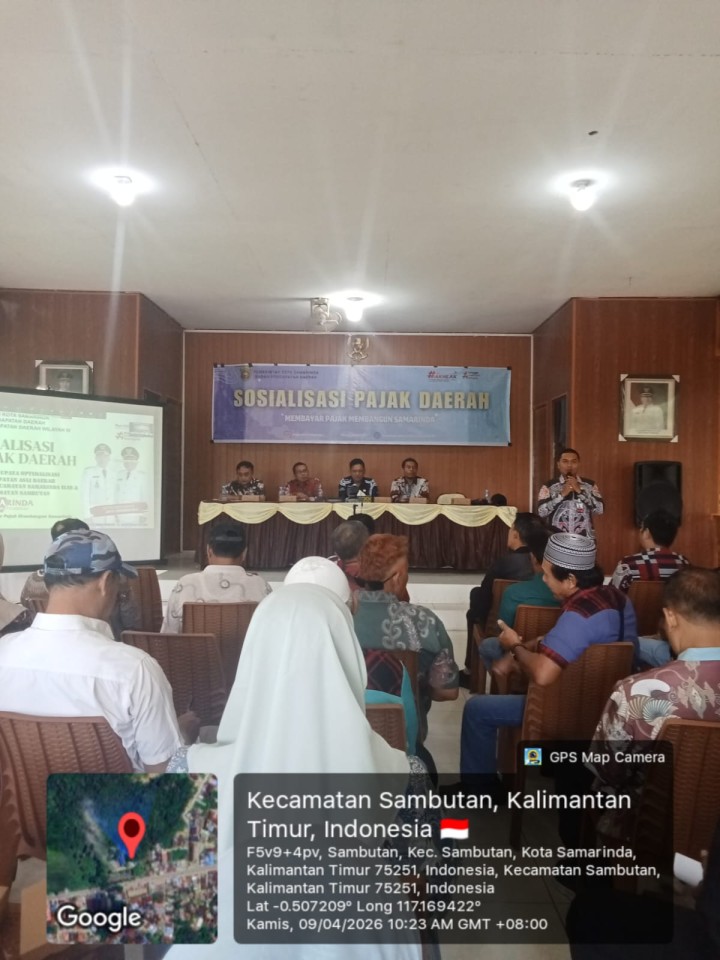 Sosialisasi Pajak Daerah di Hadiri Kasi Pemerintahan.