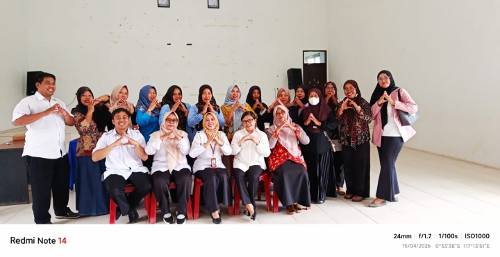 Sosialisasi pelatihan PHBS di Kelurahan Sindang Sari.