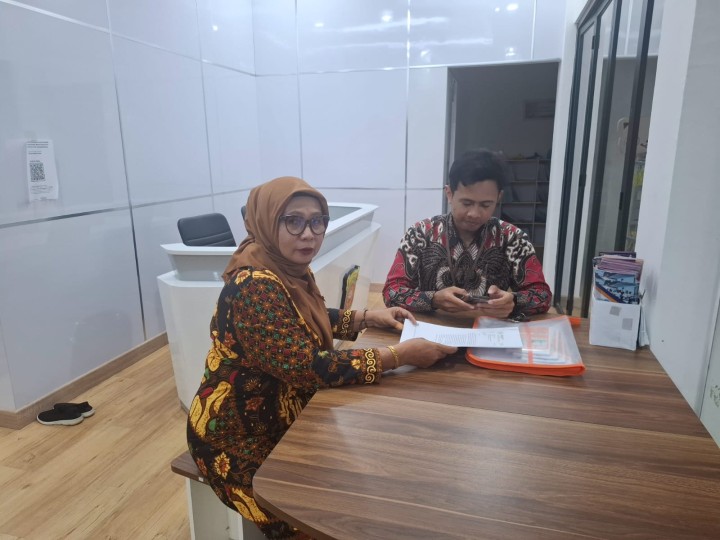 Kunjungan Tim Survei oleh Statistik kota samarinda.