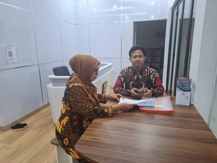 Kunjungan Tim Survei oleh Statistik kota samarinda.