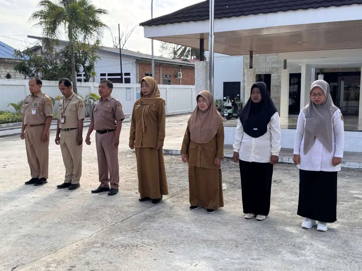 Rutinitas Apel Pagi Pemerintahan Kelurahan Sindang Sari