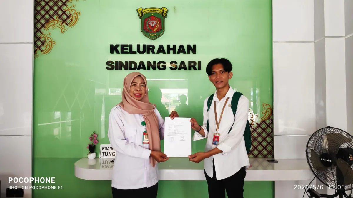 Penyerahan BNBA desil 1 dan desil 2 kelurahan Sindang sari untuk Sekolah Rakyat.