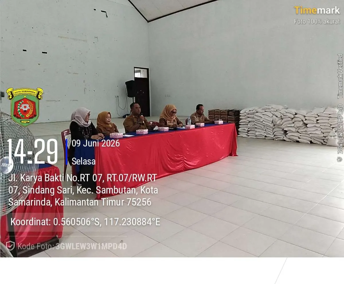 Rapat Koordinasi persiapan lomba PHBS Tingkat Provinsi.
