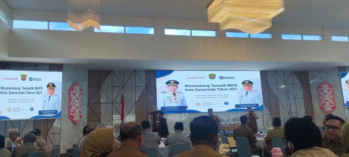 Musrenbang Tematik RKPD Kota Samarinda Tahun 2027 'Keterlibatan Kelompok Rentan Dalam Perencanaan Pembangunan Daerah'