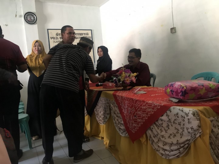 Pertemuan PKK dan Pelepasan Kasi Pemerintahan