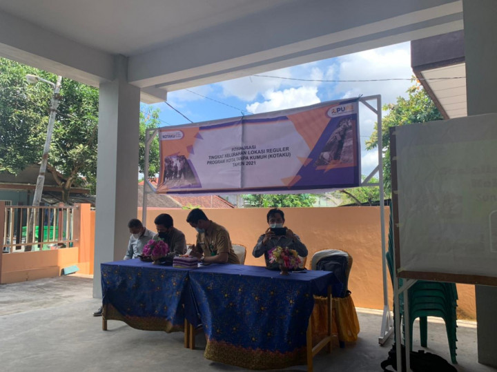 Kegiatan Sosialisasi Program Kotaku (kota tanpa kumuh)