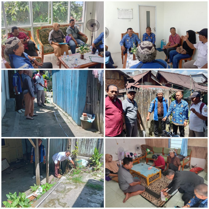 Rapat mediasi di Kantor Kelurahan dan dilanjutkan pengukuran di lokasi tanah Jalan Otista Gg. Apel RT.26 hari Senin 19 Desember 2022...