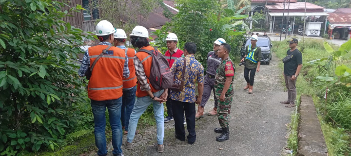 Pelaksanaan dimulainya pekerjaan Terowongan / tunnel sisi jalan Allimudin RT.33 Kelurahan Sungai Dama