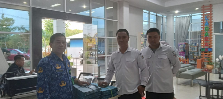 Pengiriman berkas susulan Tahap II utk pemohon PTSL di Wil. Kel. Sungai Dama ke Kantor BPN Kota Smd