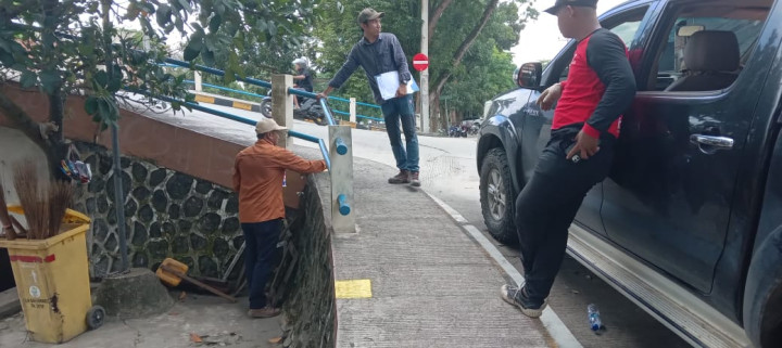 mendampingi BPKAD Kota Smd melakukan monitoring
