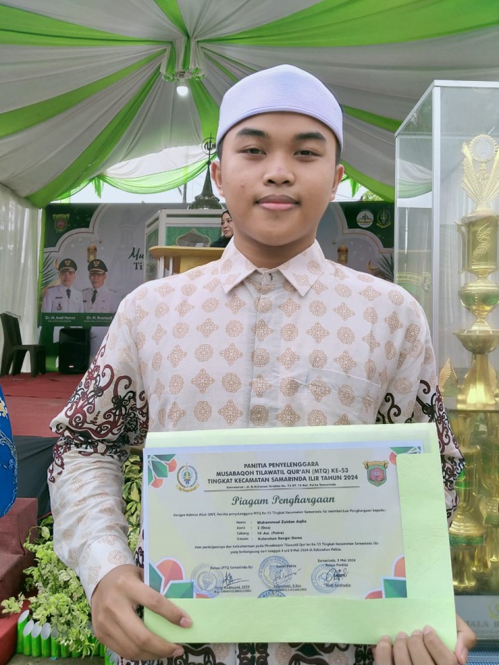 Kegiatan MTQ Ke - 53 di Kelurahan Pelita Tingkat Kecamatan Samarinda Ilir Tahun 2024